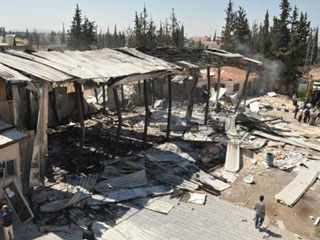 Kênh truyền hình thân chính phủ Syria bị tấn công