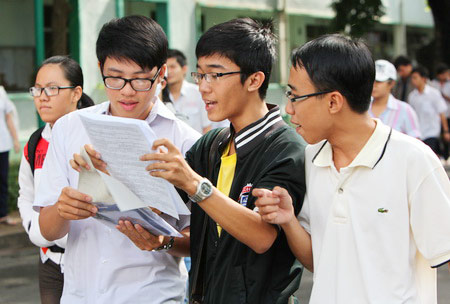 Đợt 2, kỳ thi đại học - cao đẳng 2012: Các thí sinh phấn khởi hoàn tất môn thi cuối