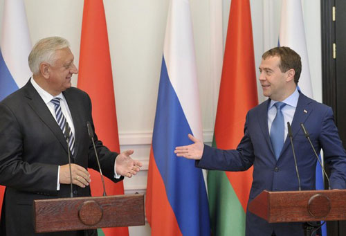 Belarus, Nga ký thỏa thuận xây nhà máy điện hạt nhân