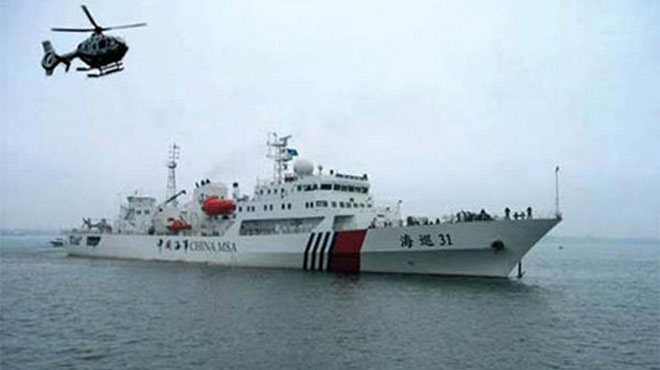 Trung Quốc đưa tàu khủng ra biển, “thò đuôi xâm lược”