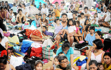 20.000 người rời bỏ nhà cửa vì lũ ở Philippines