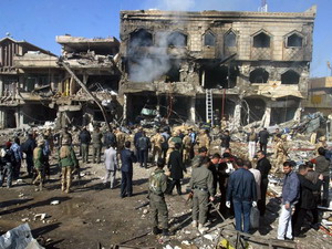 Iraq: Đánh bom liên hoàn, 110 người thương vong
