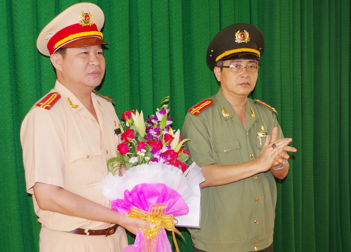 Bổ nhiệm Trưởng ph&ograve;ng cảnh s&aacute;t giao th&ocirc;ng C&ocirc;ng an tỉnh