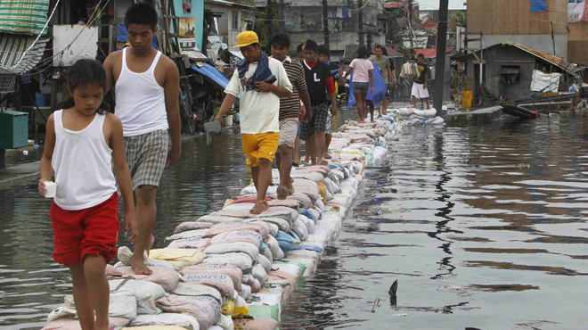 Mưa lũ lại đe dọa Philippines