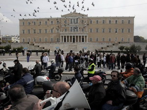 Giao thông ở thủ đô Hy Lạp tê liệt do đình công 