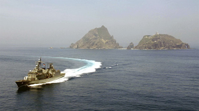 Hàn Quốc tập trận gần đảo Dokdo/Takeshima