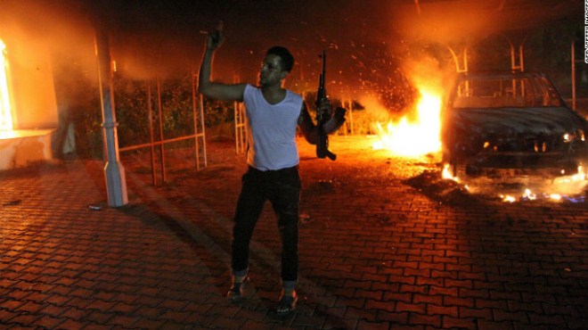 Lãnh sự quán Mỹ tại Libya và Ai Cập bị đốt phá 