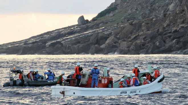 Sáu tàu Trung Quốc vào vùng biển Senkaku