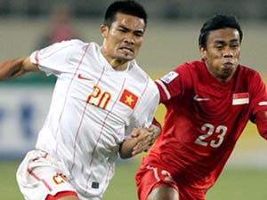 Thiếu Công Vinh, Việt Nam hòa nhạt với Indonesia