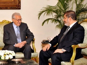 Đặc phái viên chung LHQ-AL Brahimi tới Ai Cập