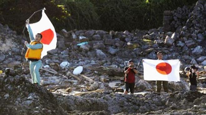 Người Nhật lại lên đảo tranh chấp với Trung Quốc