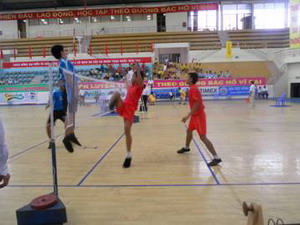 Kết thúc Giải đá cầu cá nhân toàn quốc năm 2012
