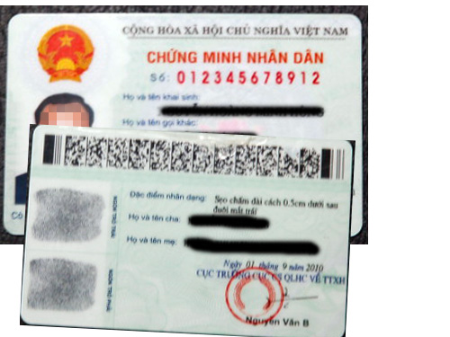 Quy định mức ph&iacute; cấp Chứng minh nh&acirc;n d&acirc;n mẫu mới