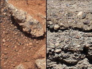 Tàu Curiosity phát hiện lòng suối cổ trên Sao Hỏa