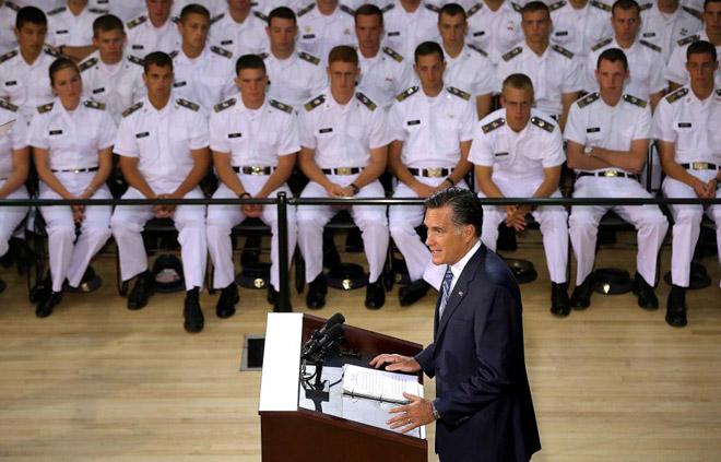 Romney phê phán gay gắt chính sách đối ngoại của Obama