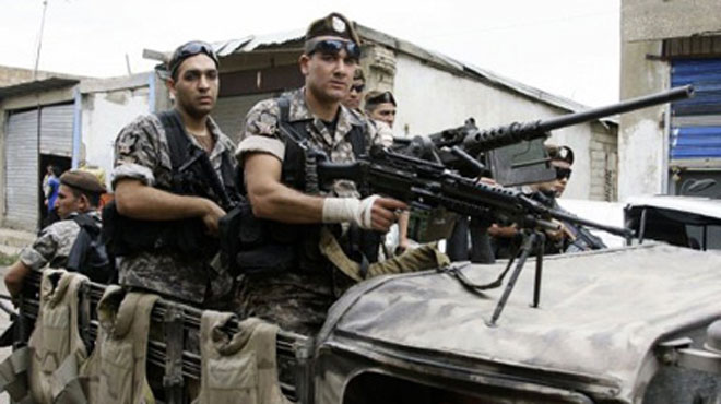 Đạn pháo Syria rơi sang lãnh thổ Libăng