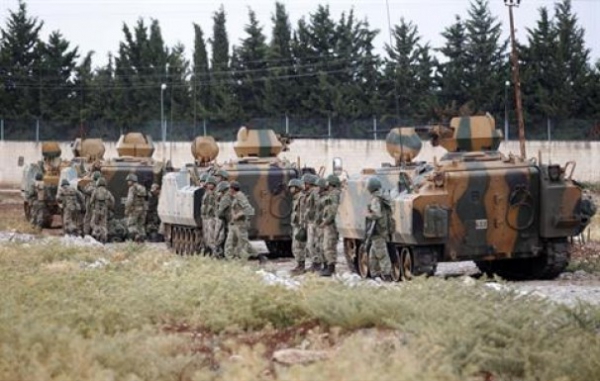 Thổ Nhĩ Kỳ tập trận gần biên giới với Syria