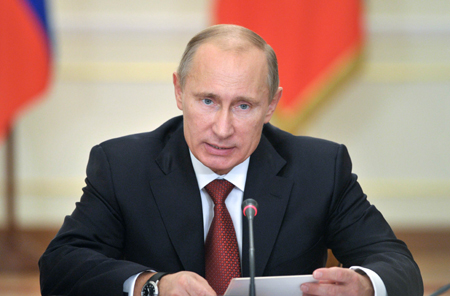 Uy tín của Tổng thống Putin tăng mạnh 