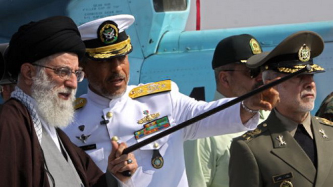 Iran tập trận gần biên giới Iraq