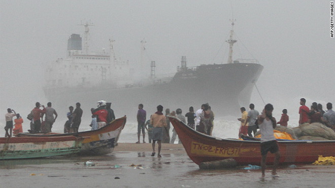 Ấn Độ: bão mạnh, 8 người chết, 8.000 người sơ tán