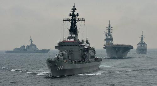 Nhật, Mỹ tập trận chung bảo vệ đảo phía tây nam