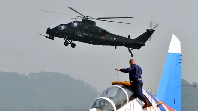 Trung Quốc tự sản xuất máy bay trực thăng tấn công 