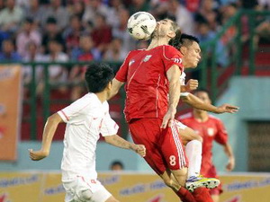 Đội tuyển U22 Việt Nam thua đau trước Bình Dương