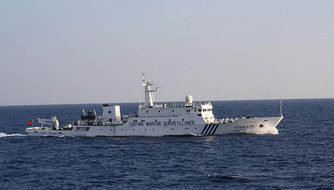 Tàu hải giám TQ lại xuất hiện ở vùng đảo tranh chấp