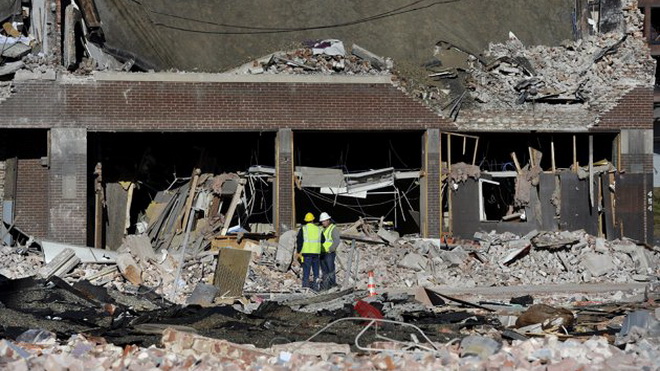 Trụ sở Bộ Ngoại giao Mỹ bị cháy