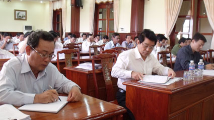 Dự kiến GDP của tỉnh năm 2011 v&agrave; 2012 tăng 13%