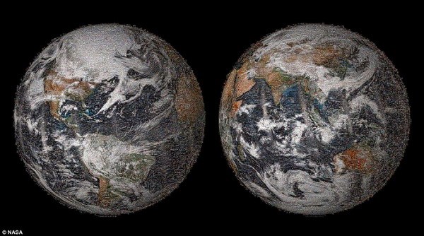 NASA giới thiệu bức ảnh "selfie" khổng lồ của Trái Đất
