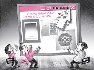 Lừa đảo bán hàng qua mạng