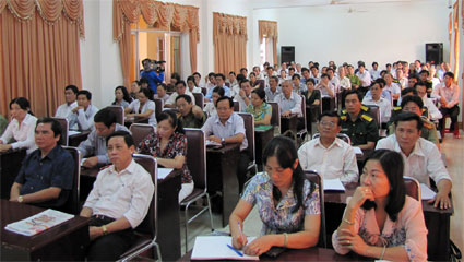 Ban Tuy&ecirc;n gi&aacute;o tỉnh ủy triển khai hội nghị b&aacute;o c&aacute;o vi&ecirc;n th&aacute;ng 3