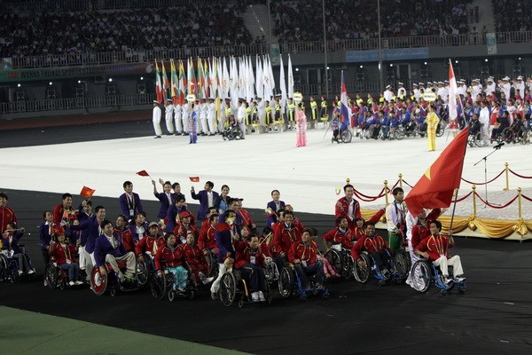 Đoàn Việt Nam chỉ xếp thứ 4 tại Para Games 7