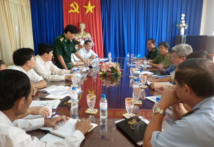 Phấn đấu ho&agrave;n th&agrave;nh cắm mốc v&agrave;o cuối th&aacute;ng 12 v&agrave; ho&agrave;n tất việc ph&acirc;n giới tr&ecirc;n to&agrave;n tuyến v&agrave;o đầu năm 2012