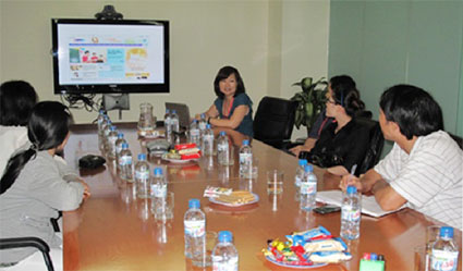 21 nhà báo được bồi dưỡng nghiệp vụ báo điện tử