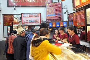 Đảo chiều, giá vàng SJC lại lùi sát mốc 35 triệu đồng