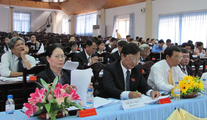 Kỳ họp thứ III - Hội đồng nh&acirc;n d&acirc;n huyện Chơn Th&agrave;nh Kh&oacute;a X