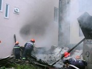 Nổ trụ xăng tại TP. HCM khiến hai người bị thương