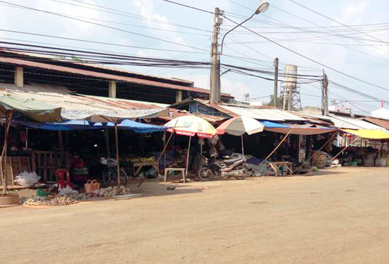 Xây dựng nhà lồng mới chợ Tân Khai