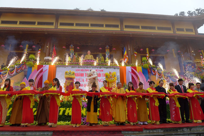 Khánh thành ngôi chùa có toà chính điện lớn nhất Việt Nam 