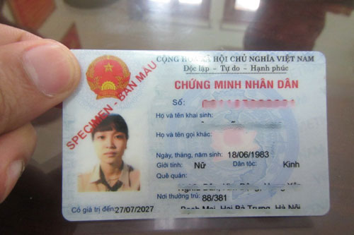 Thẻ căn cước sẽ thay hộ khẩu