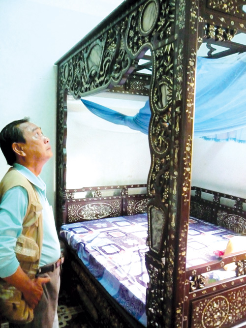 Chiếc giường hơn 7 tỉ đồng của Công tử Bạc Liêu