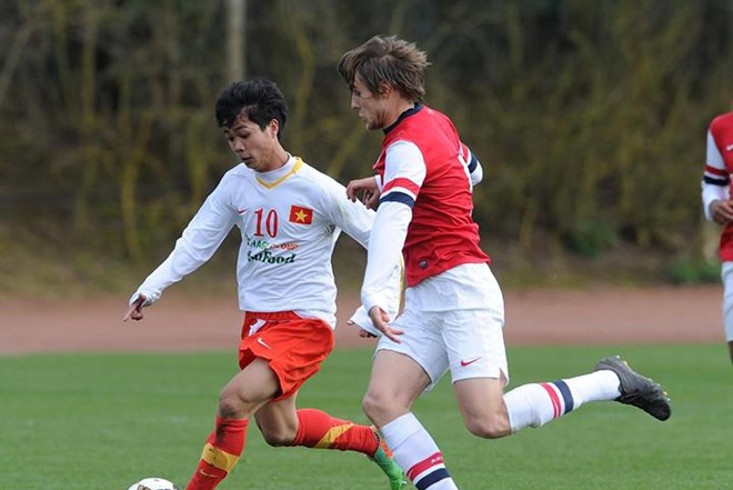 U19 Arsenal 0-3 U19 Việt Nam: Cú đúp của Công Phượng