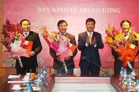 Bổ nhiệm l&atilde;nh đạo Ban Kinh tế Trung ương