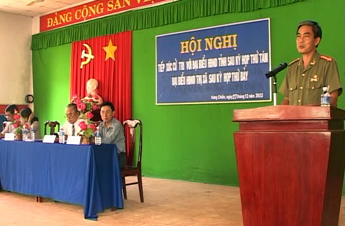 Cử tri thị xã Bình Long lo lắng tr&ocirc;̣m cướp sử dụng vũ khí &ldquo;nóng&rdquo;