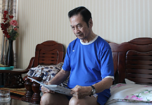 Tuổi già của cựu cầu thủ lừng danh Việt Nam