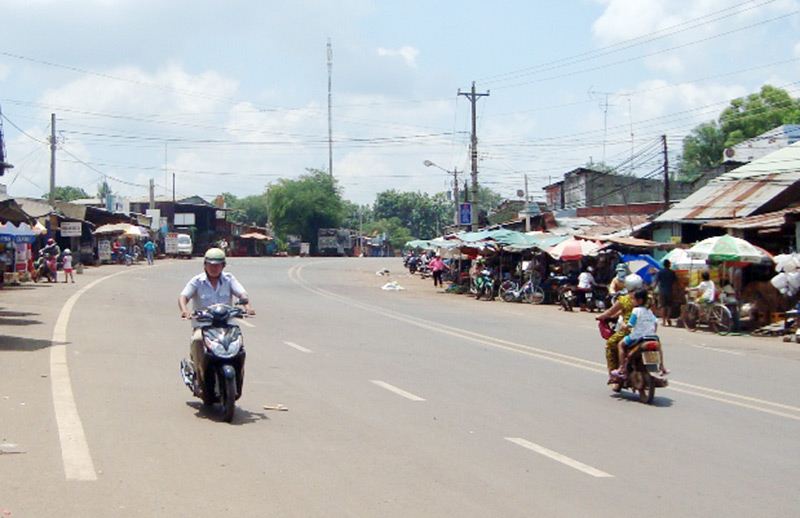 Định giá 1.000 ha cao su tạo quỹ làm đường Lộc Tấn - Bù Đốp