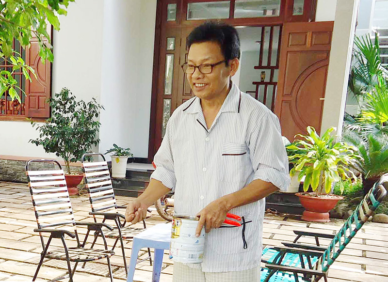 Gia đình nạn nhân chất độc da cam hiếu học