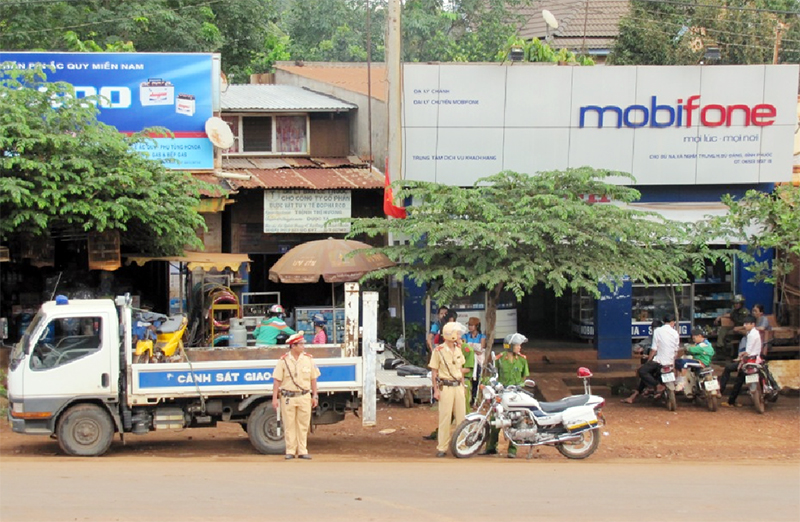 Giảm mức phạt vi phạm giao th&ocirc;ng đường bộ từ 2014